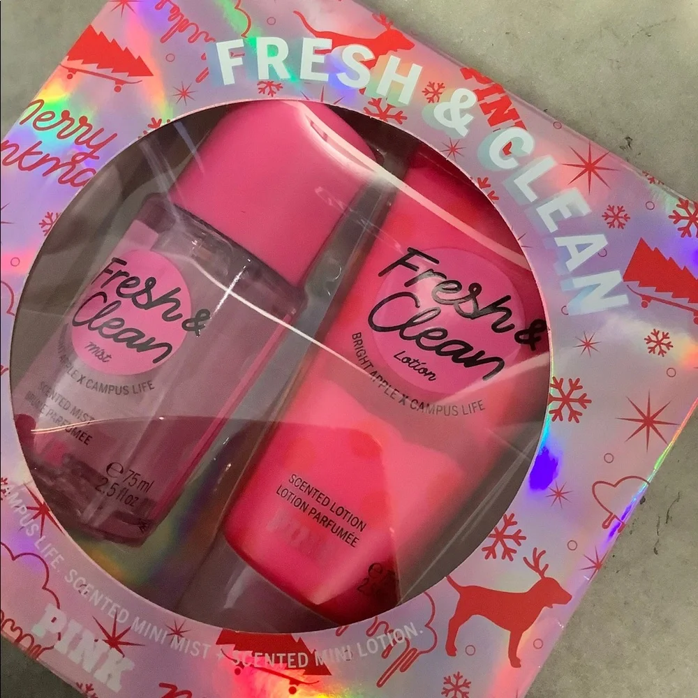 FRESH‎ AND CLEAN GIFT SET BY PINK